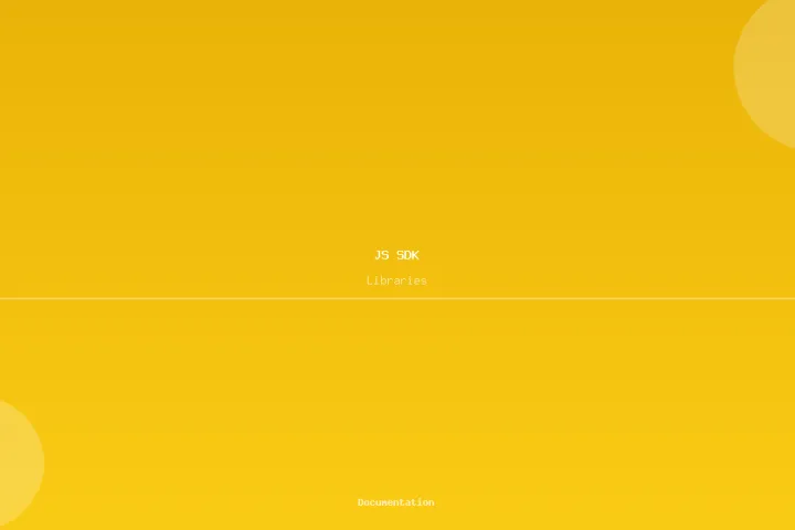 JavaScript SDK Reference