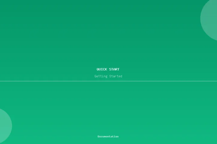Quick Start Guide