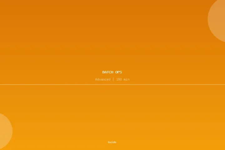 Batch Address Validation Pipeline